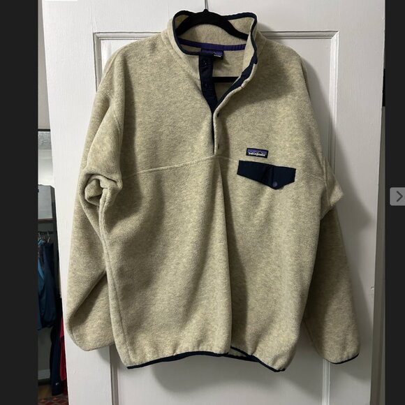 Patagonia Men's Lightweight Synchilla Snap Fleece Pullover - Picture 1 of 4
